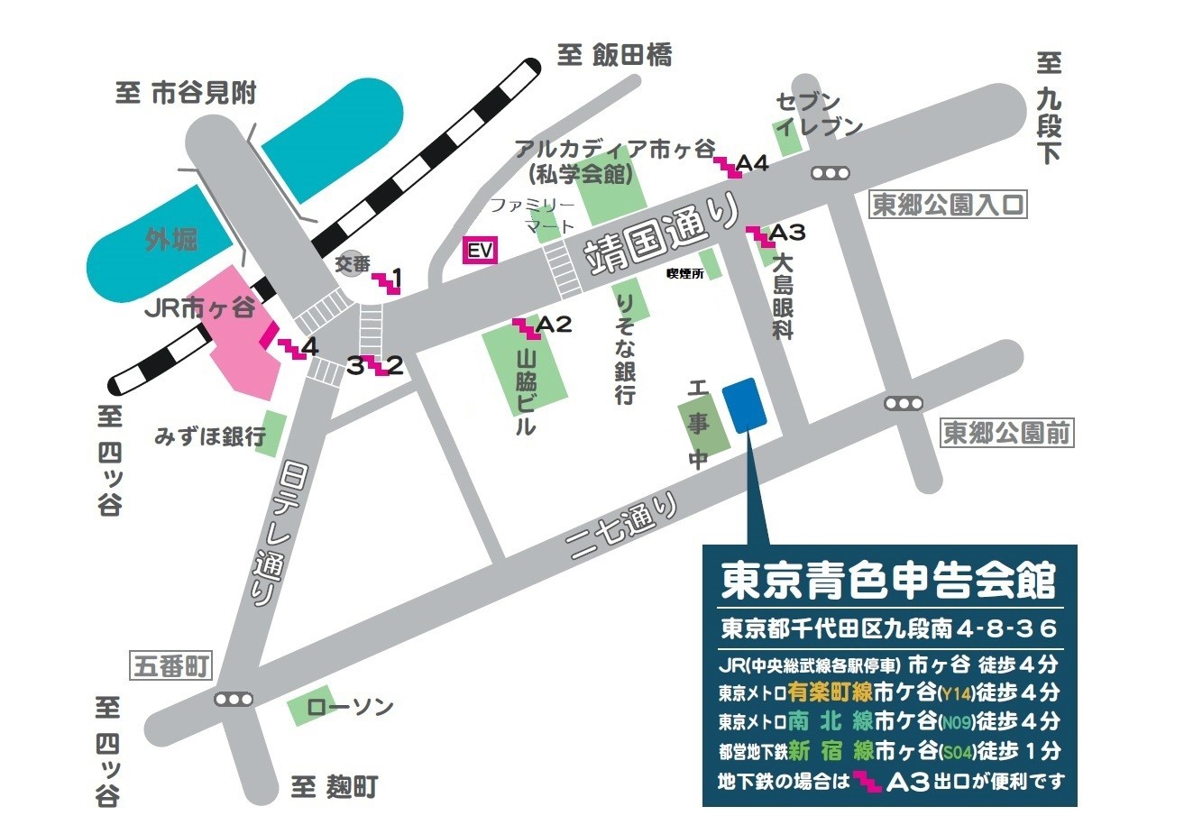 青色共済アクセス